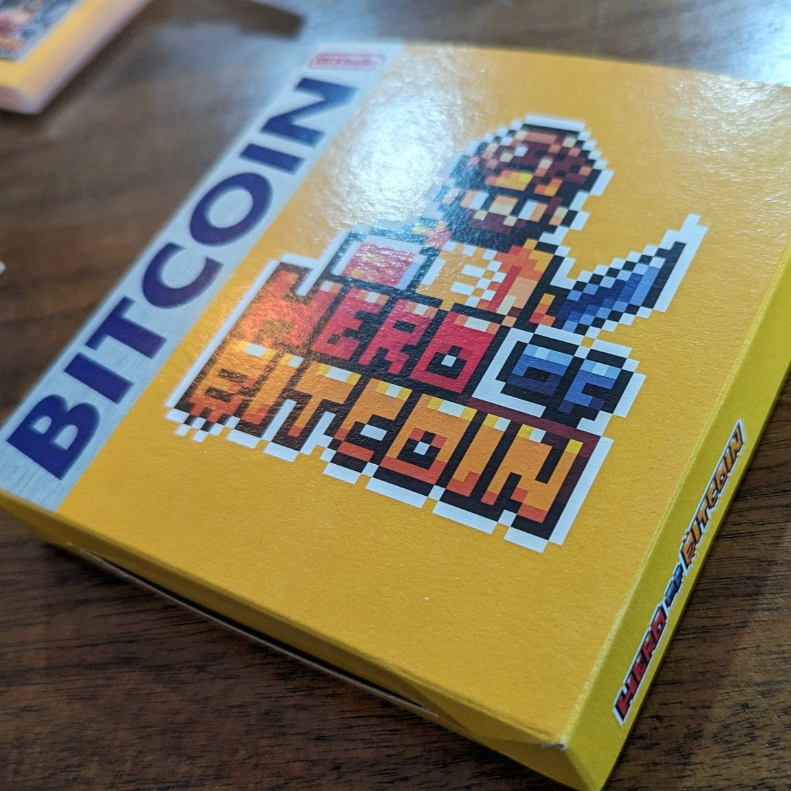 Hero of Bitcoin - Boxed GameBoy Version