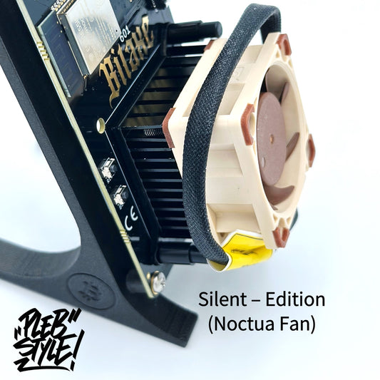 BitAxe GAMMA v601 - Édition Silencieuse (avec alimentation et support inclus)