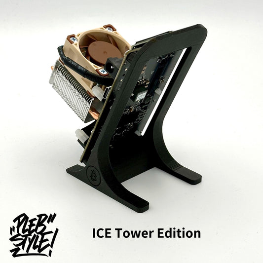 Bitaxe Gamma - Special ICE Tower Edition (inkl. Netzteil & Ständer)