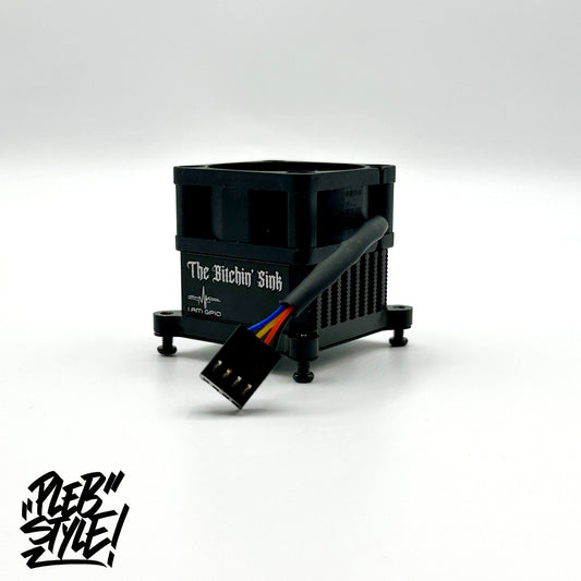 Bitchin’ Sink + Black Magic Fan – Mise à niveau de refroidissement solide pour votre Bitaxe