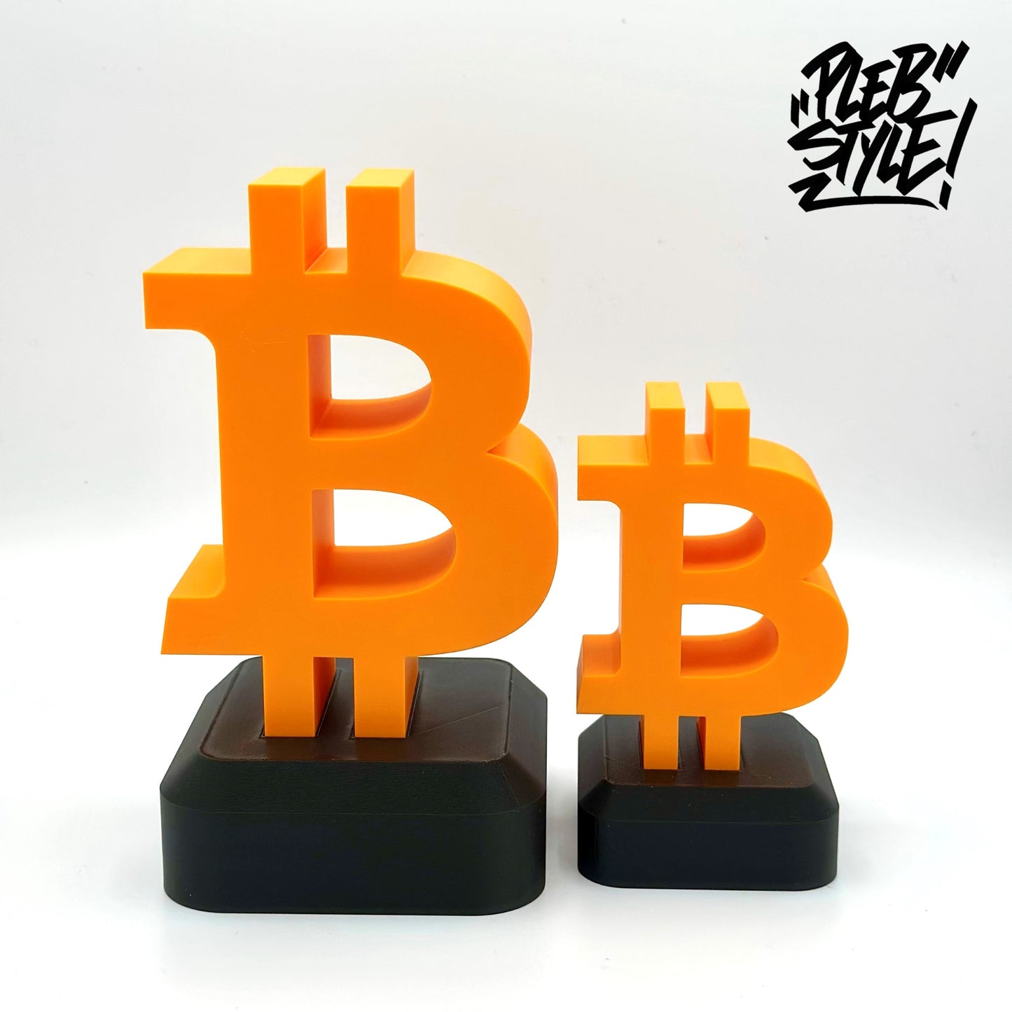 Bitcoin ₿ Skulptur – Perfekt für Schreibtisch & Regal