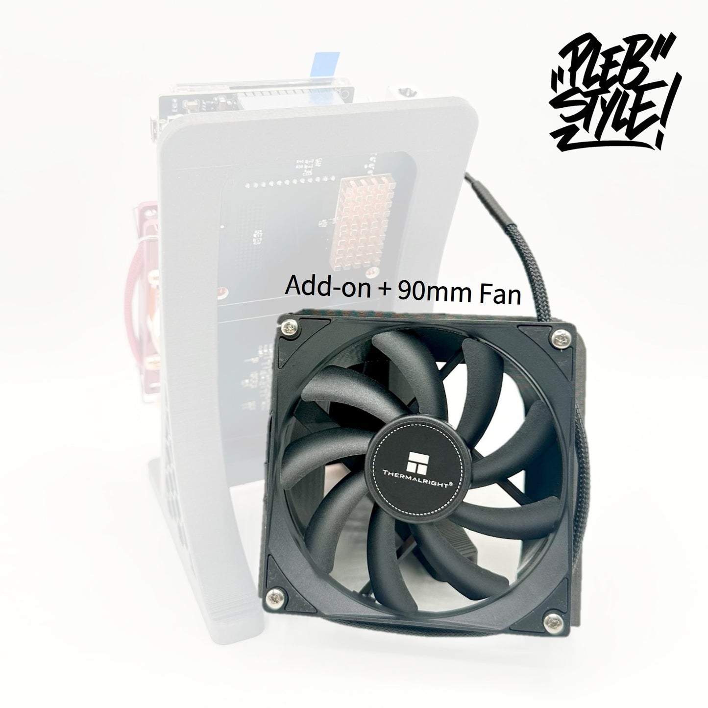 Extension ventilateur pour support NerdQaxe++