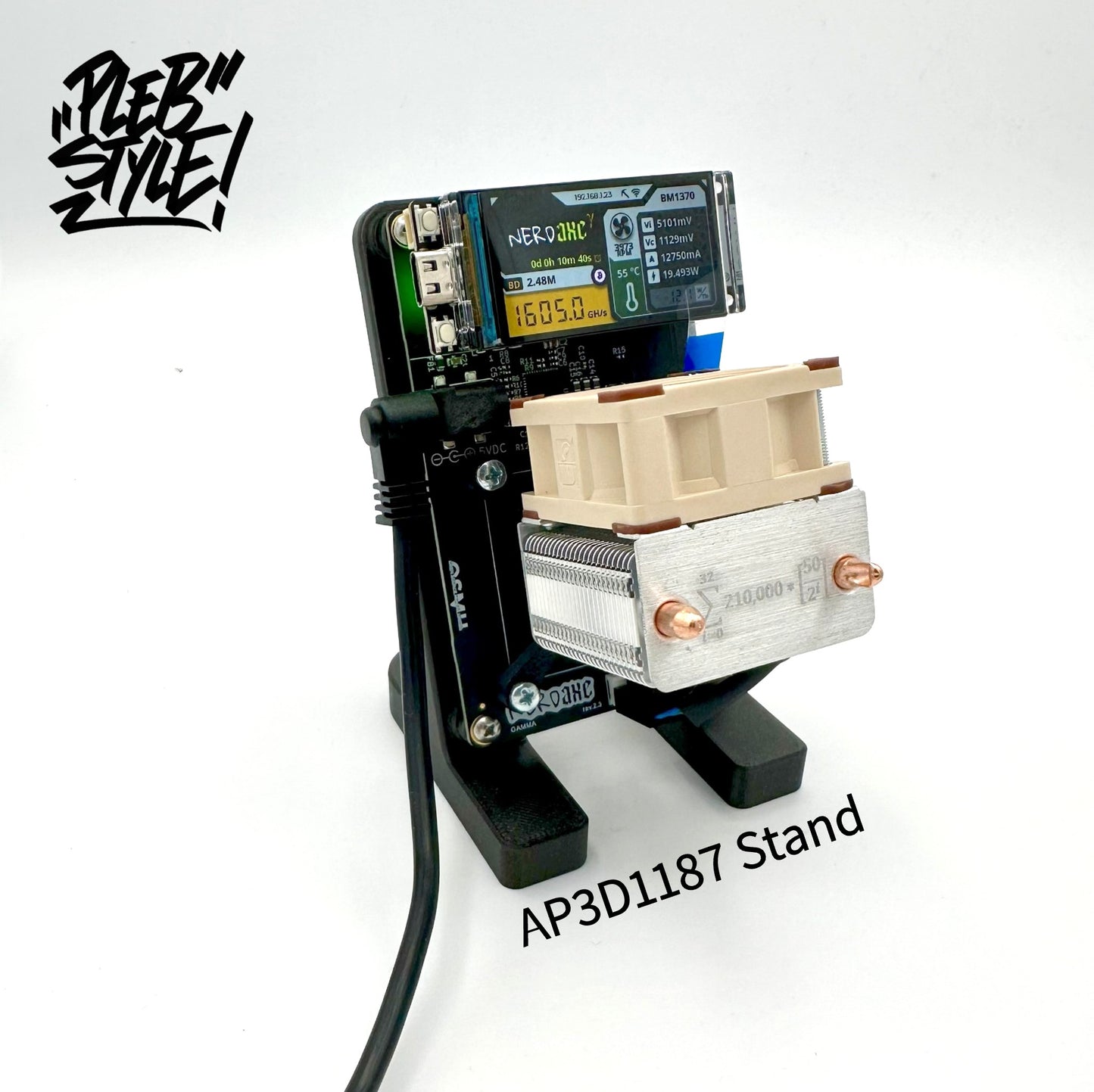 Nerdaxe Gamma – Made in Germany (incl. Power Supply & Stand)