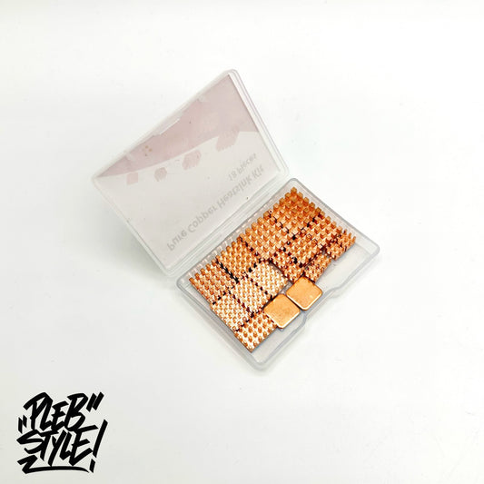 Ensemble de dissipateurs en cuivre (18 pièces) – Dissipateurs autocollants