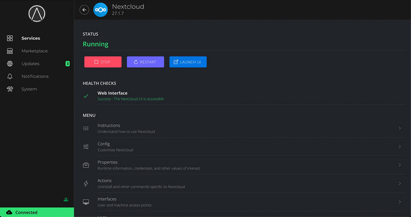 Start9 Server Pure 2025, 64GB/4TB