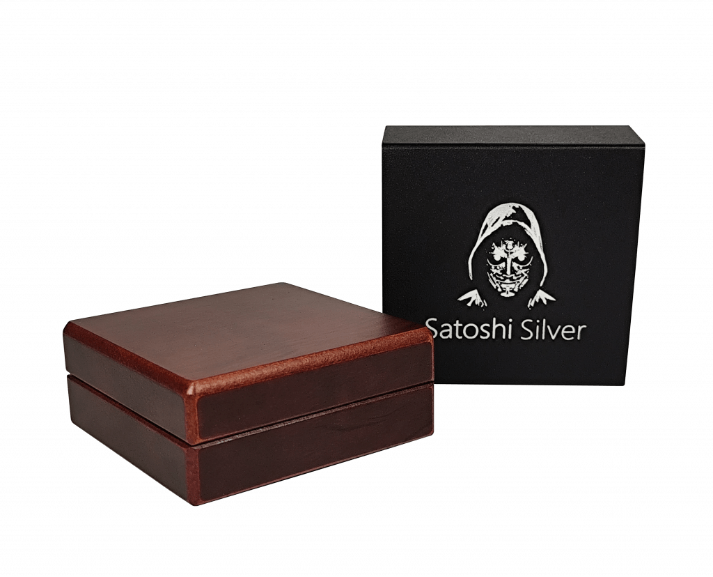 Pièce Bitcoin en Argent – Shrimp (21g Argent Fin 999)