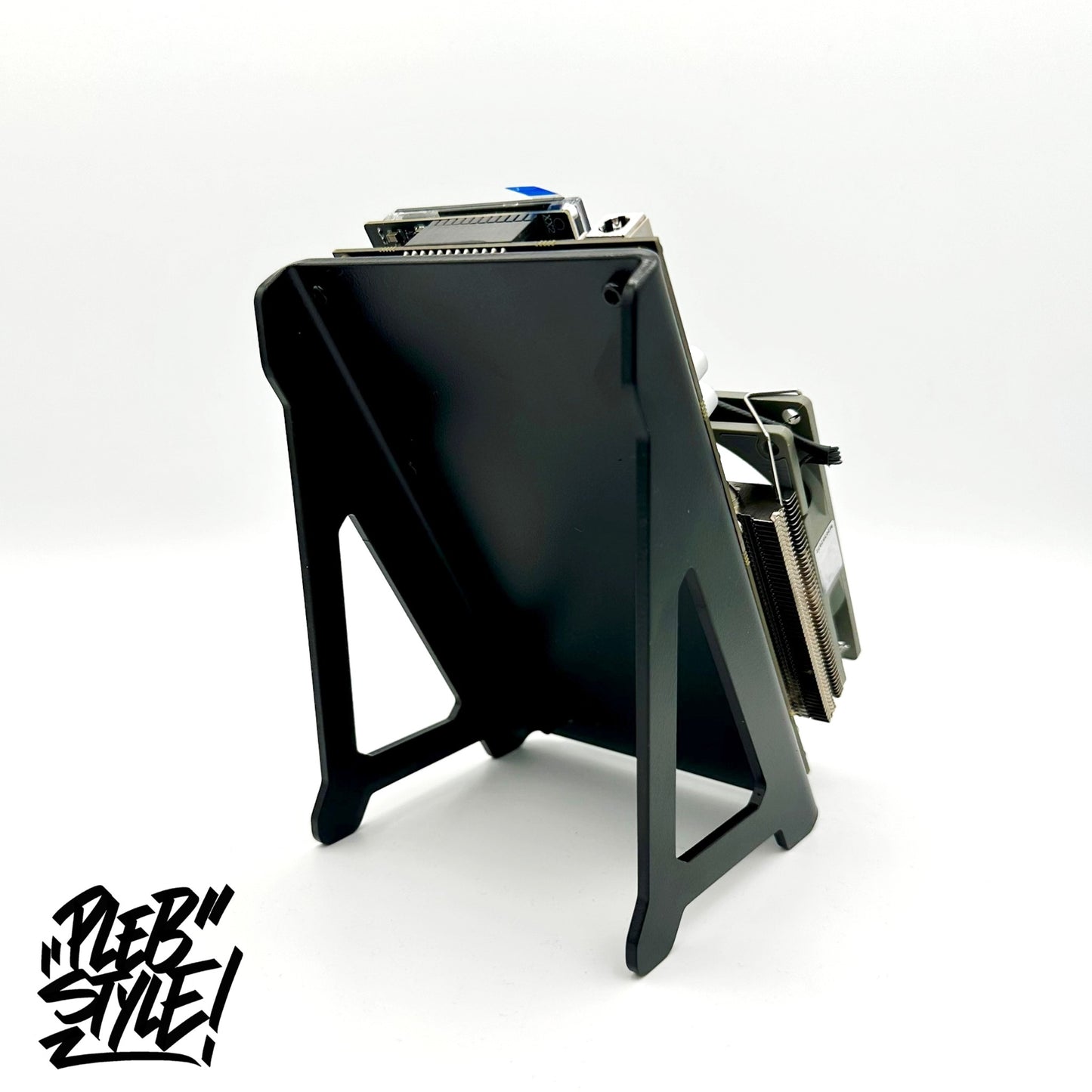 Support en aluminium pour le NerdQaxe++