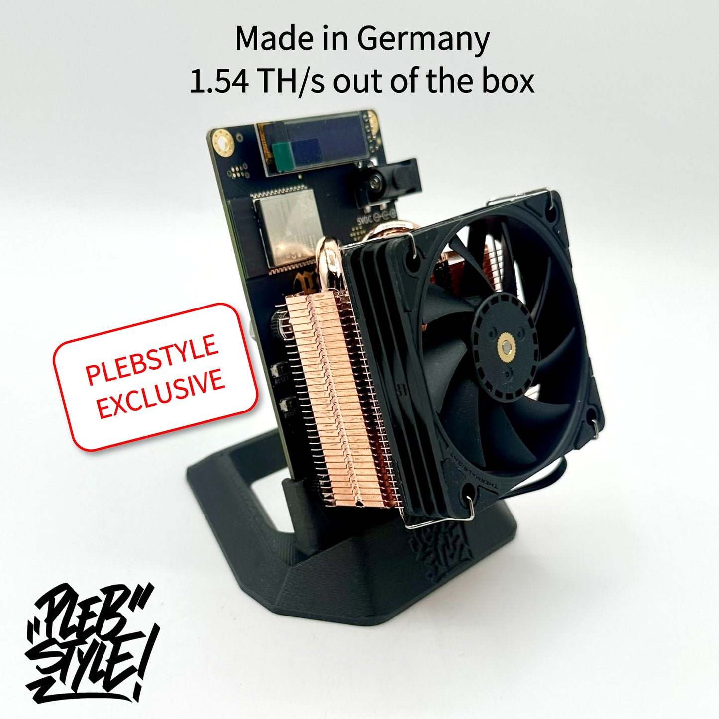 Bitaxe 603 GAMMA – Copperzilla 2.0 Edition (Full Copper)