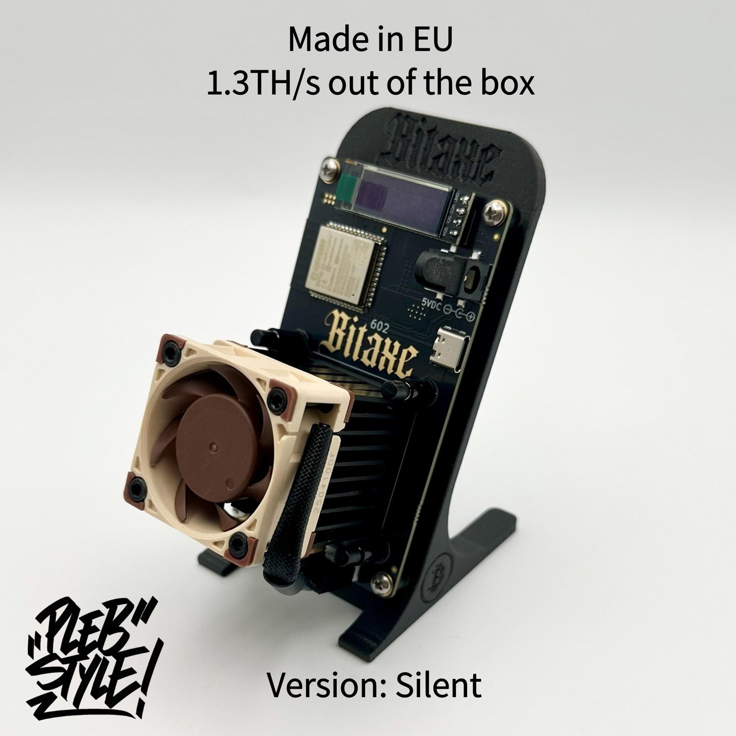 Bitaxe Gamma – Black Friday Edition (1.3 TH/s, incl. Power Supply & Stand)