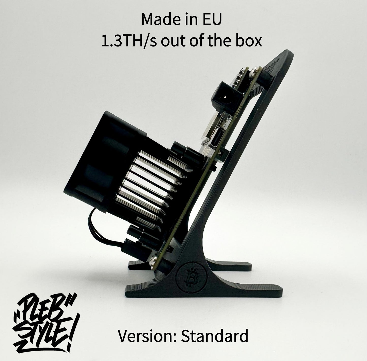 Bitaxe Gamma – Black Friday Edition (1.3 TH/s, incl. Power Supply & Stand)