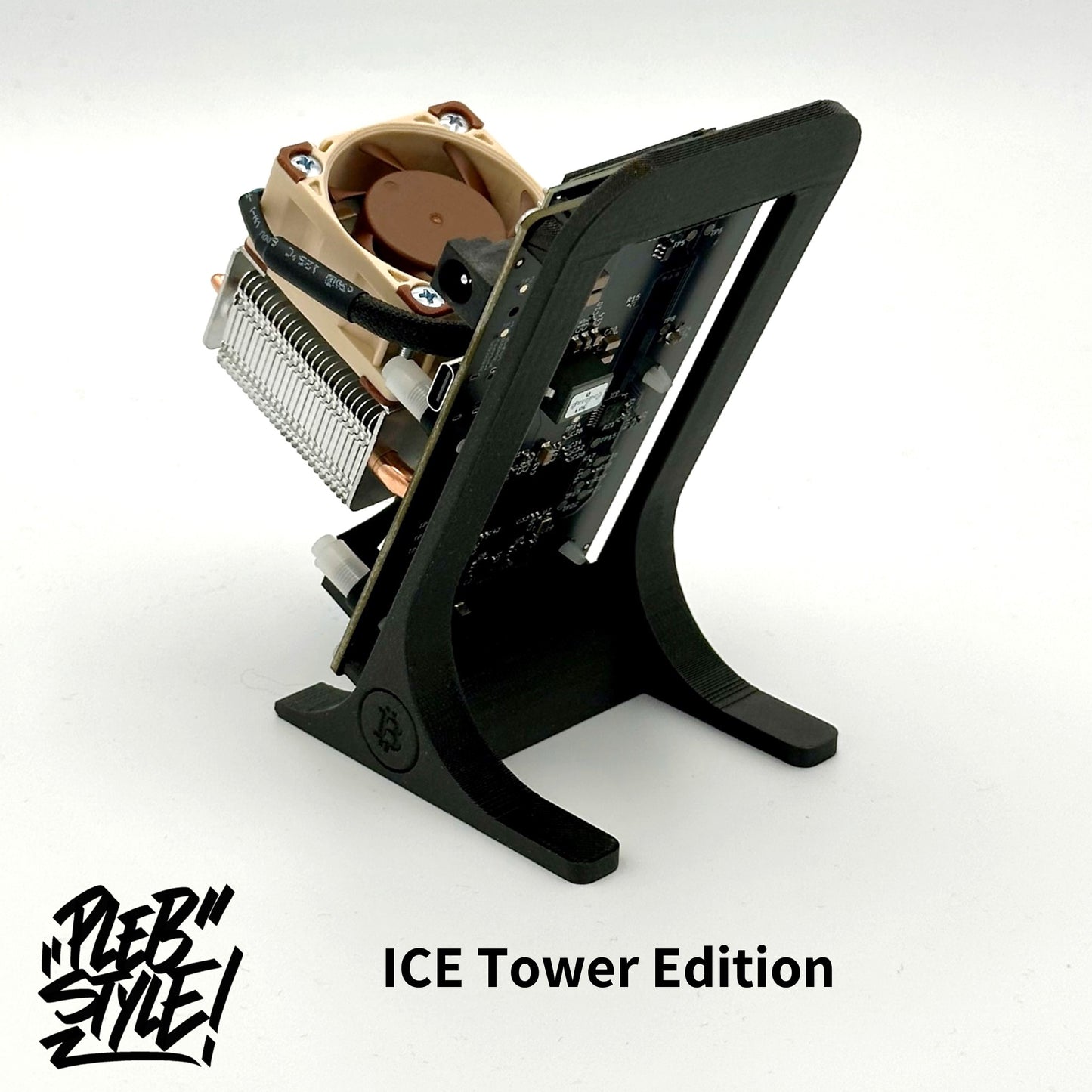 Bitaxe GAMMA v601 - ICE Tower Edition (incl. Power Supply & Stand)