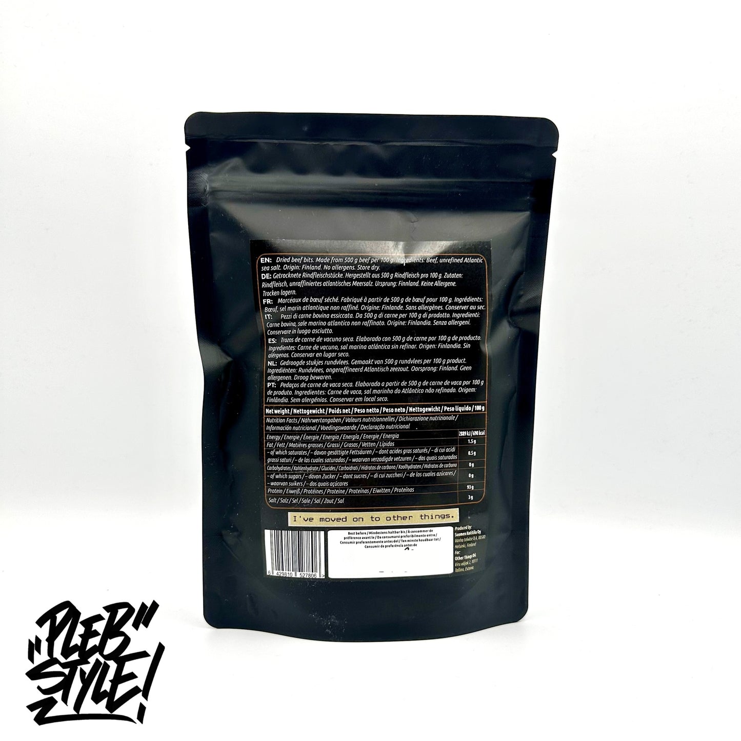 Bitcoin Beef Bits – Hash-Dried Premium Beef with 93% Protein