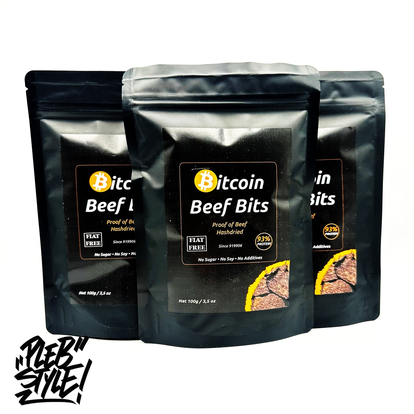 Bitcoin Beef Bits – Hash-Dried Premium Beef with 93% Protein