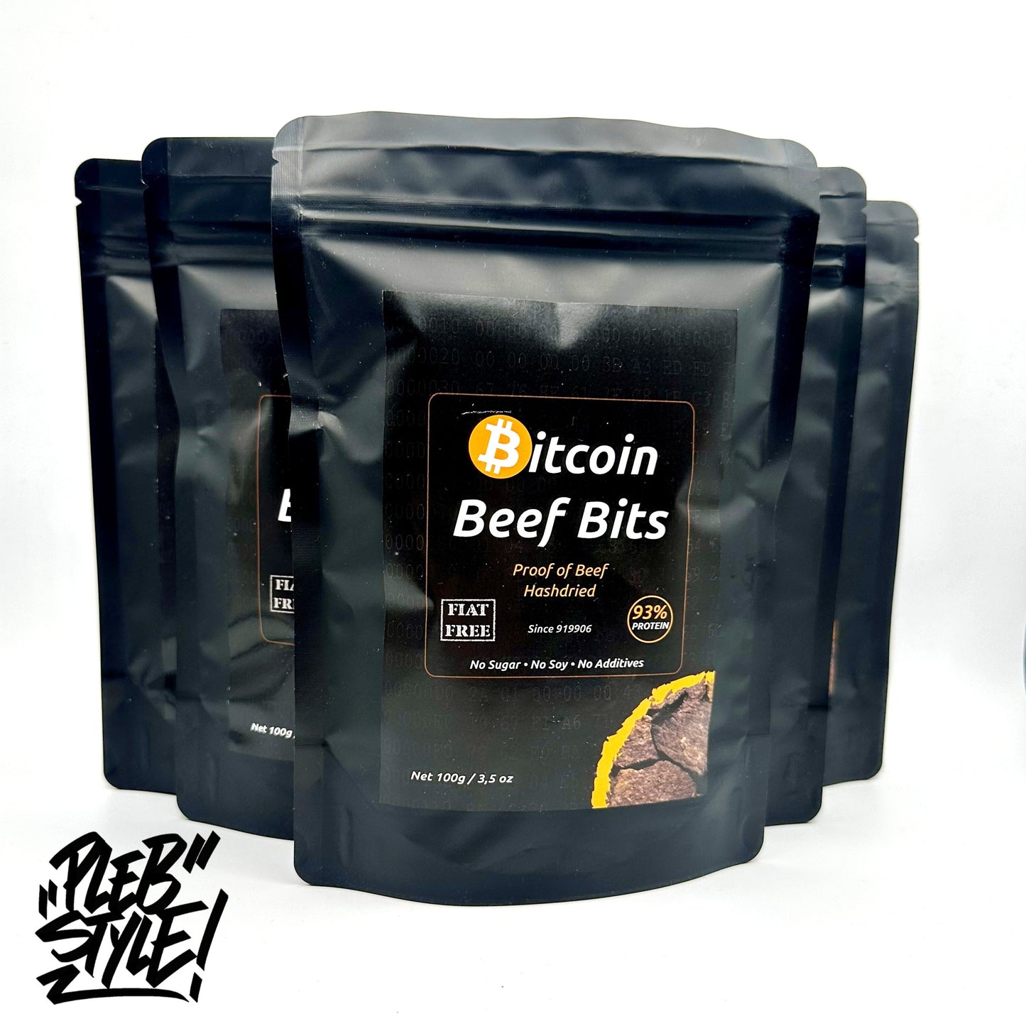 Bitcoin Beef Bits – Hash-Dried Premium Beef with 93% Protein