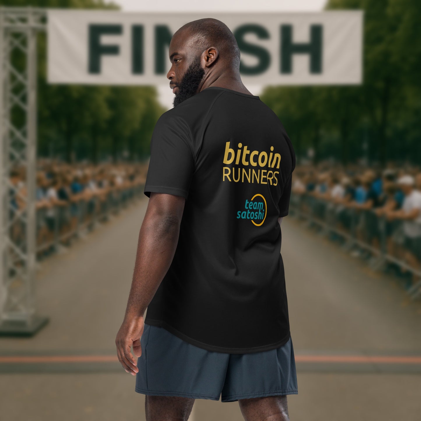 Bitcoin Runners - Maillot de sport unisexe