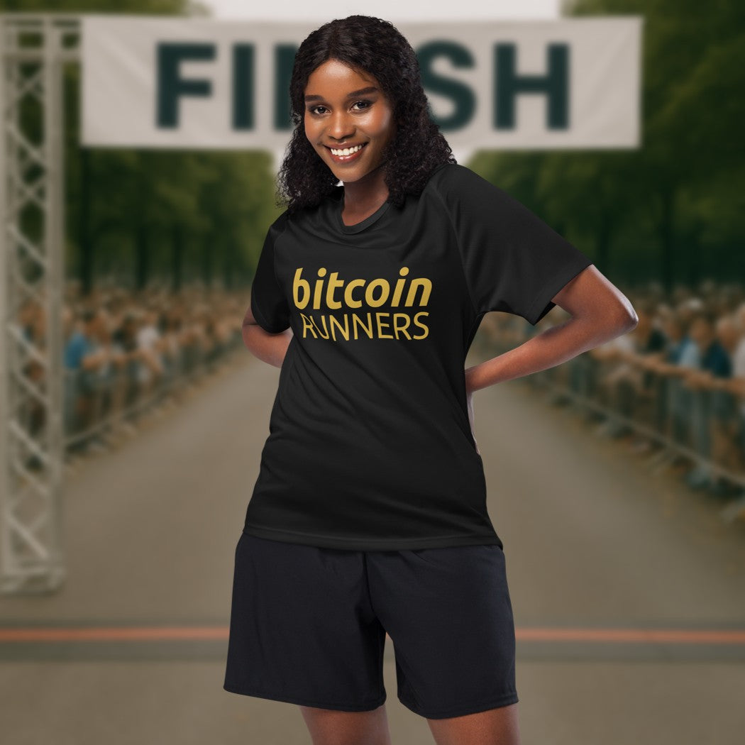 Bitcoin Runners - Maillot de sport unisexe