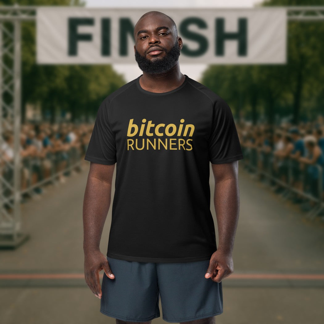 Bitcoin Runners - Maillot de sport unisexe