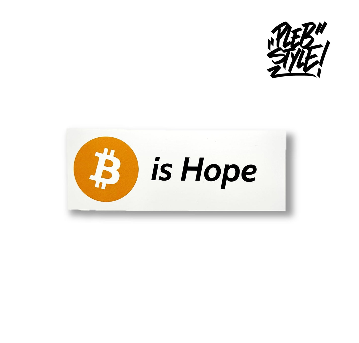 Sticker Bitcoin – Bitcoin is Hope