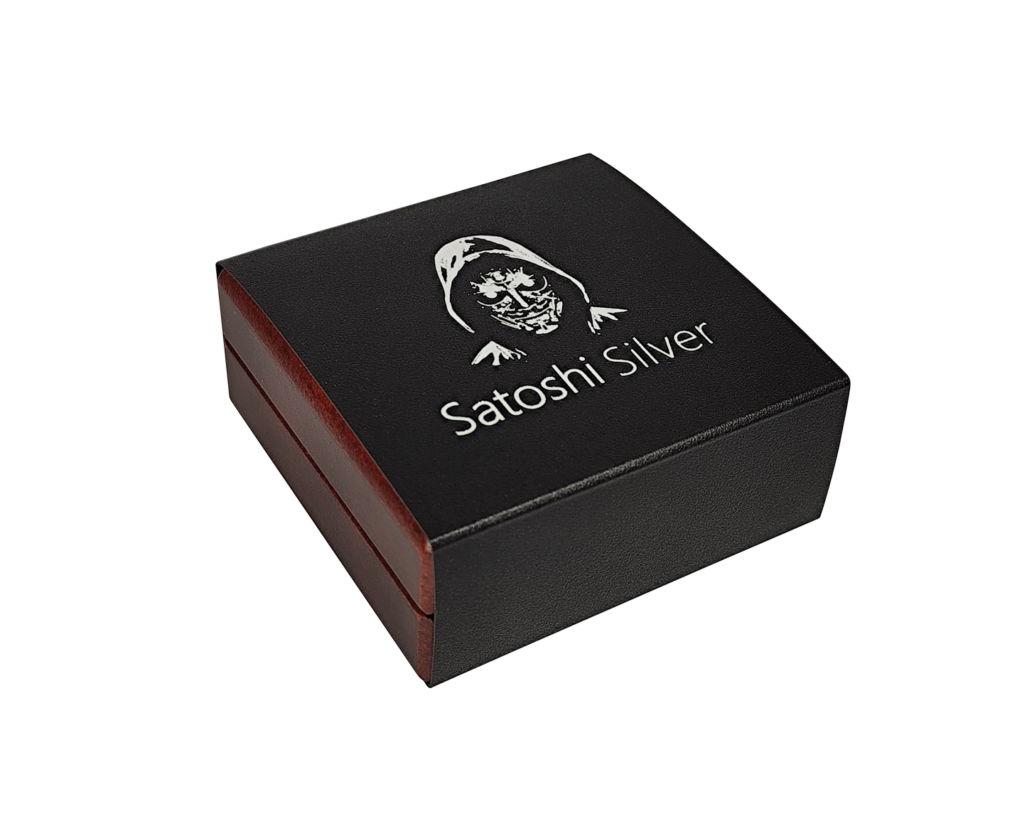 Pièce Bitcoin en Argent – X-MAS 2025 Unlimited – Gold + Color Effect (21g 999 Fine Silver)