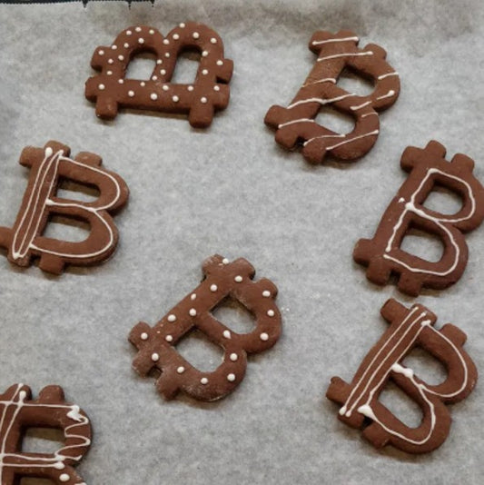 Bitcoin Cookie Cutter – Biscuit Cutter (approx. 10 × 8 cm)