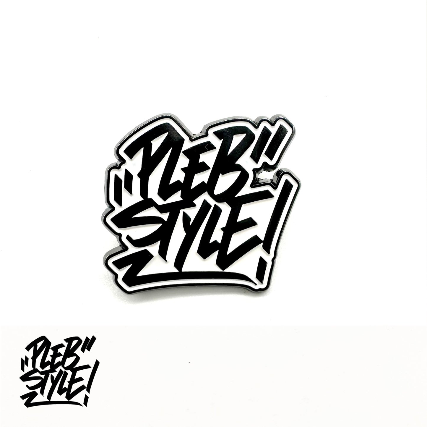 Plebstyle Logo Pin