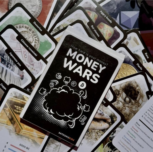 Money Wars – Das Kartenspiel über Geld und seine Evolution!