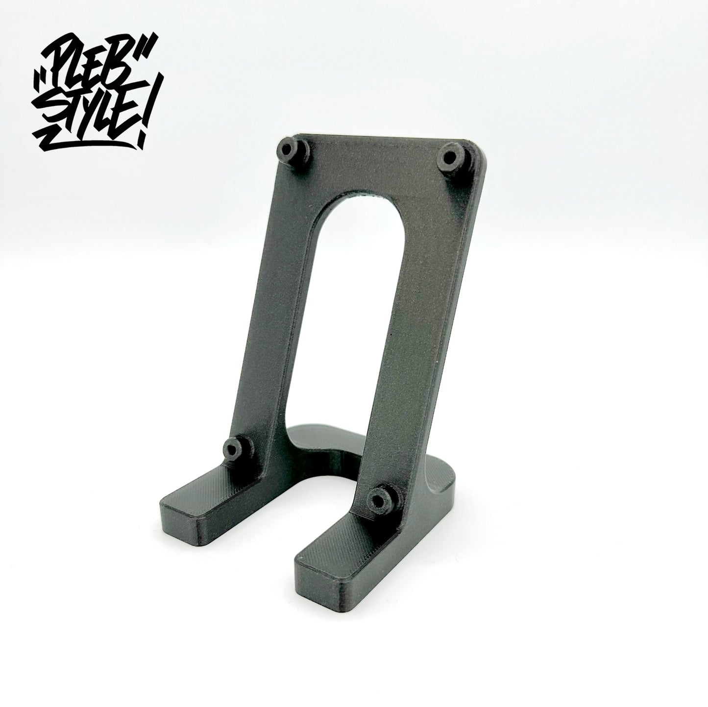 Nerdaxe Stand – 3D-printed (rear: additional fan mount)