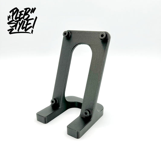 Nerdaxe Stand – 3D-printed (rear: additional fan mount)