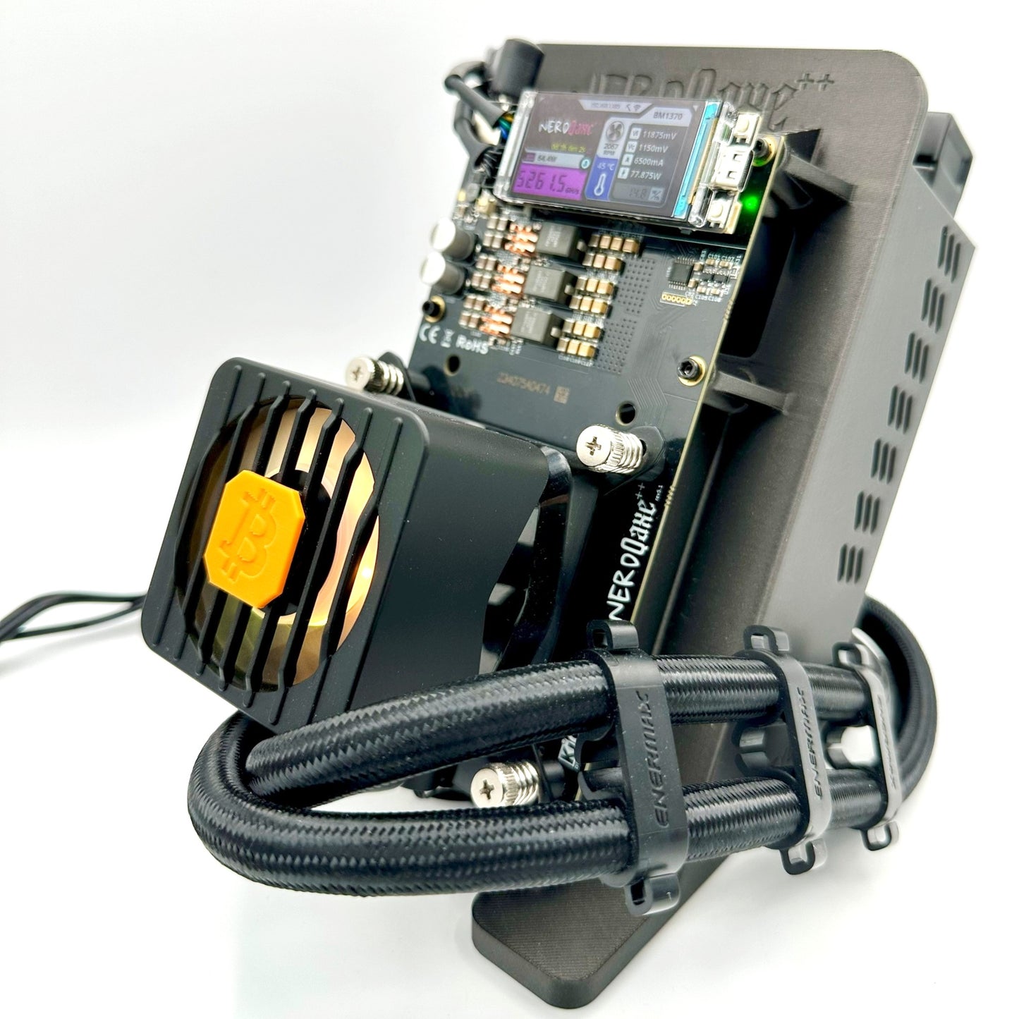 NerdQaxe++ Hydro Upgrade Kit – Plebstyle Edition