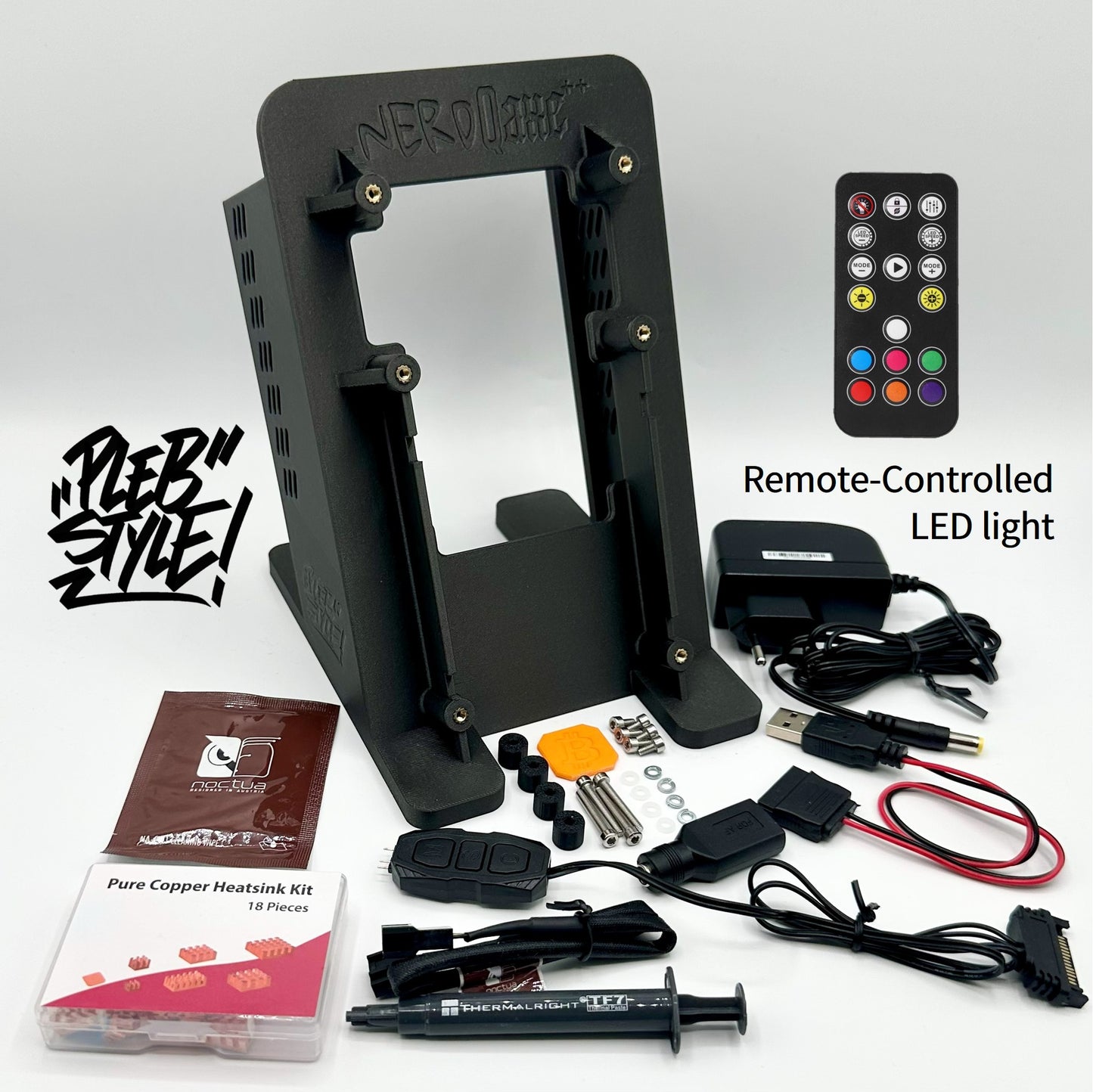 NerdQaxe++ Hydro Upgrade Kit – Plebstyle Edition