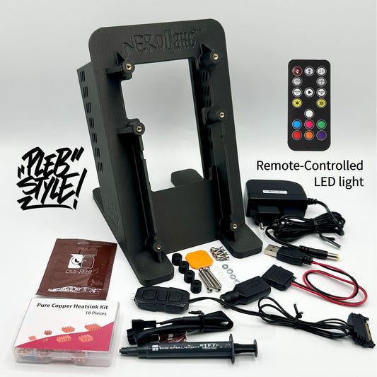 NerdQaxe++ Hydro Upgrade Kit – Plebstyle Edition