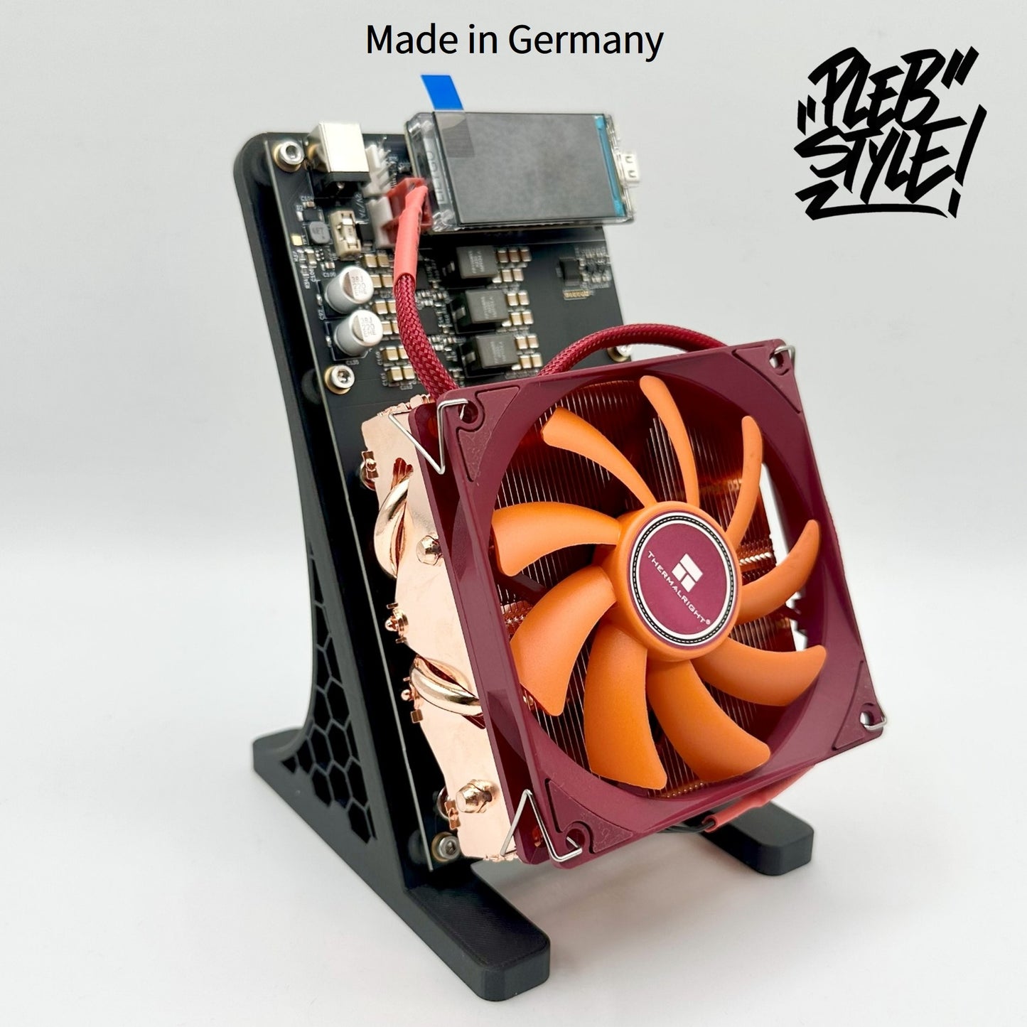 NerdQaxe++ Cuivre – 4,9TH/s – incl. alimentation 120W et support