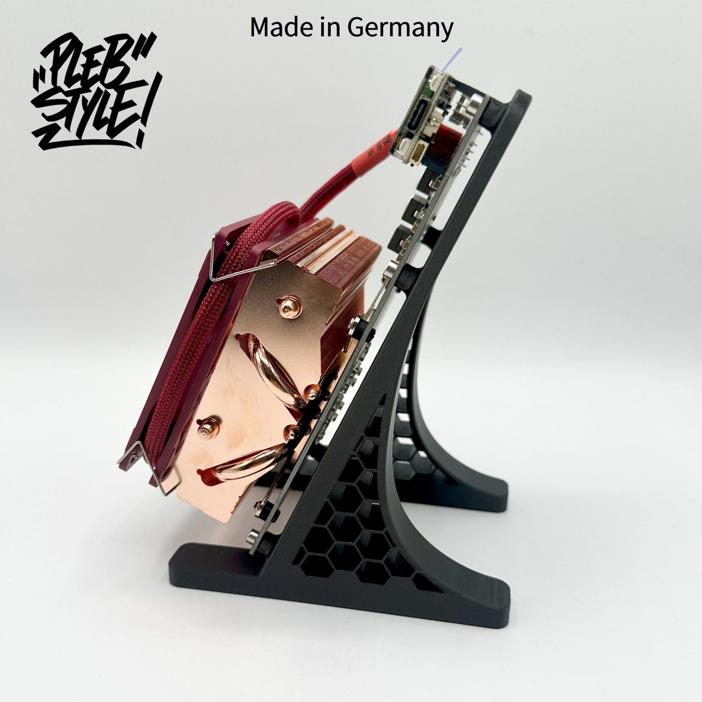 NerdQaxe++ Cuivre – 4,9TH/s – incl. alimentation 120W et support