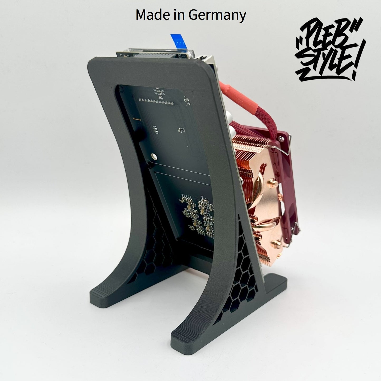 NerdQaxe++ Cuivre – 4,9TH/s – incl. alimentation 120W et support