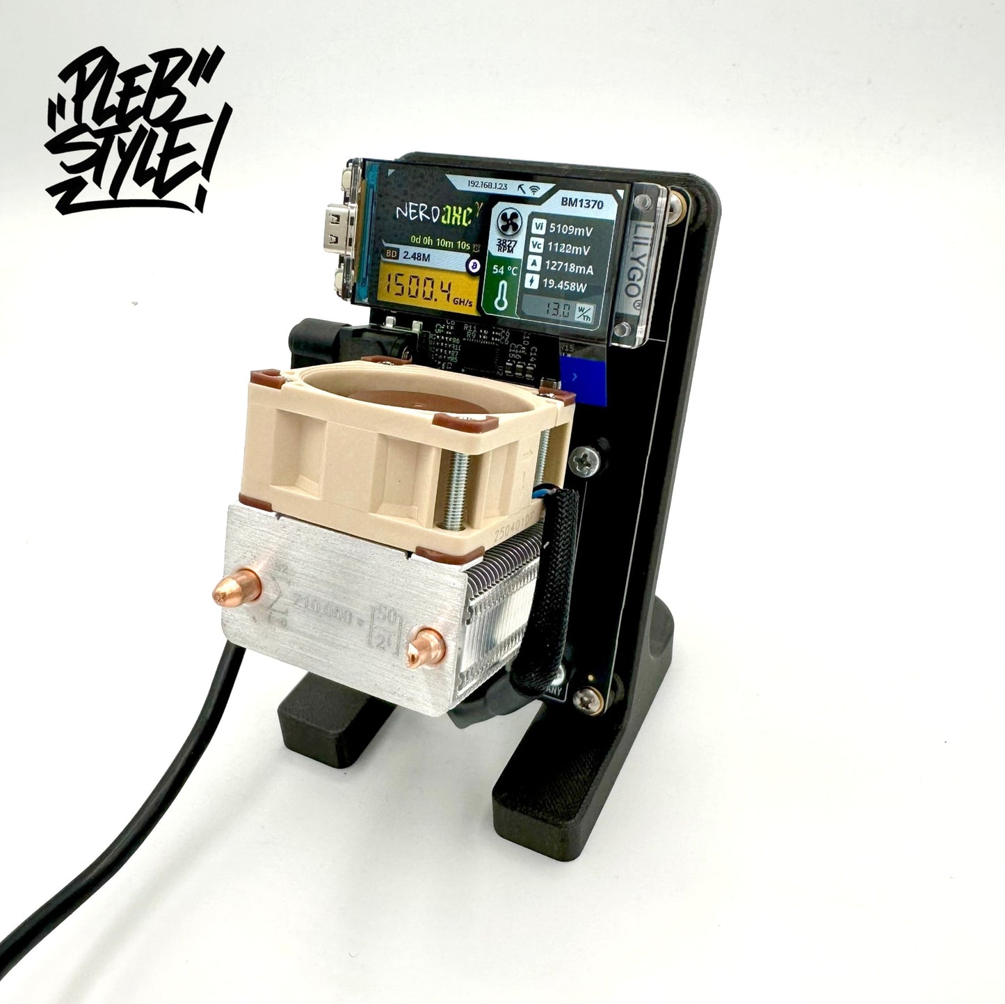 Nerdaxe Gamma – Made in Germany (inkl. Netzteil & Ständer)