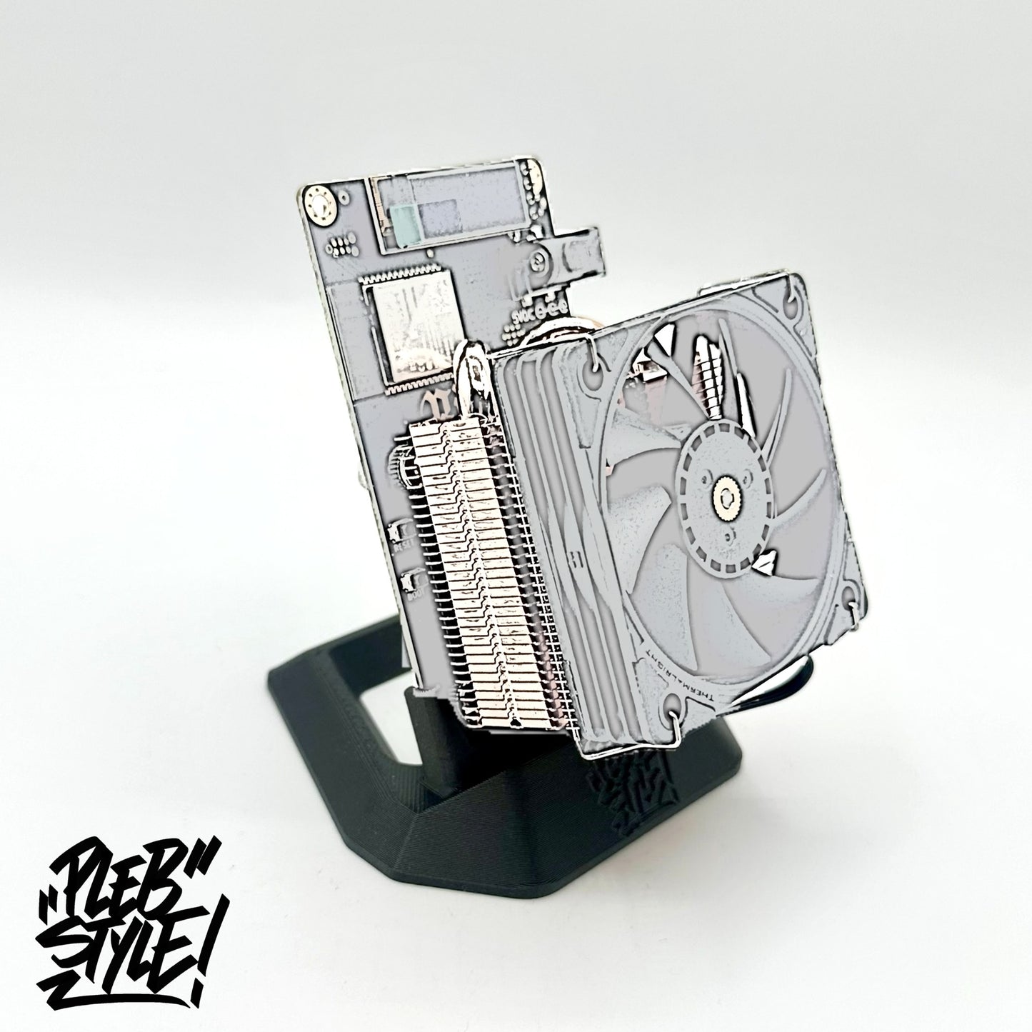 Bitaxe Ständer - Plebstyle Edition (Copperzilla ready)