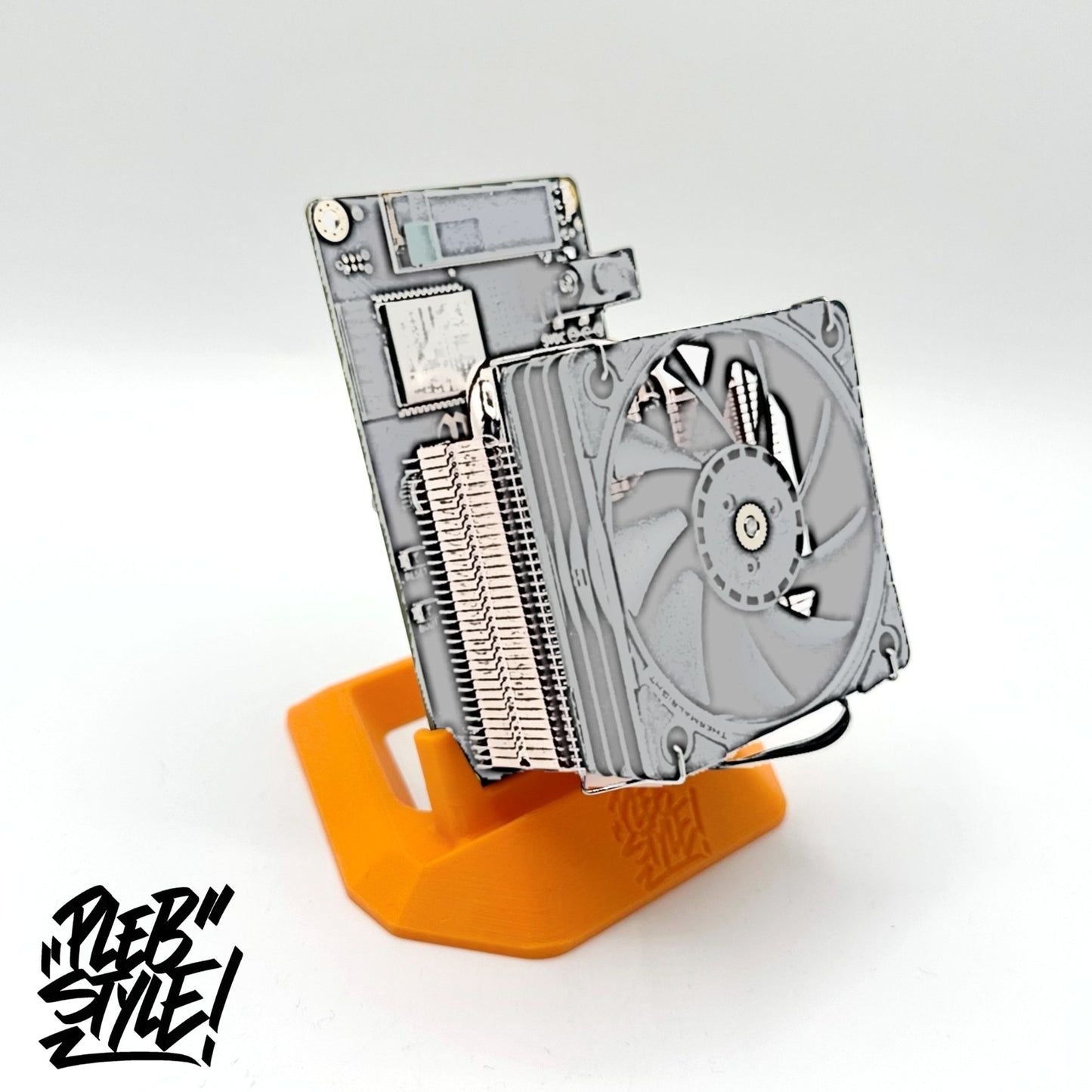 Bitaxe Ständer - Plebstyle Edition (Copperzilla ready)