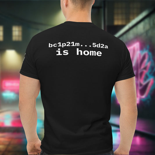 bc1p21m...5d2a is home T-Shirt
