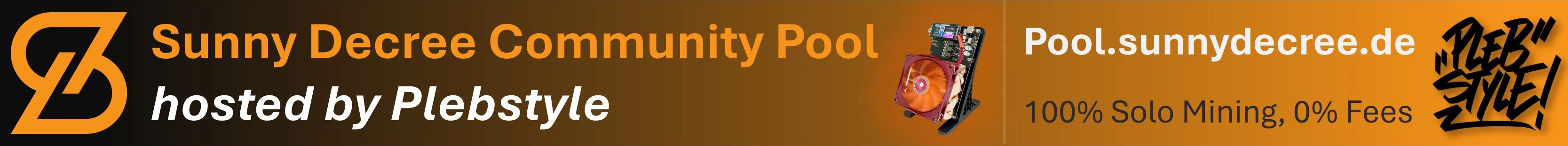Sunny Decree Community Pool – hosted by Plebstyle