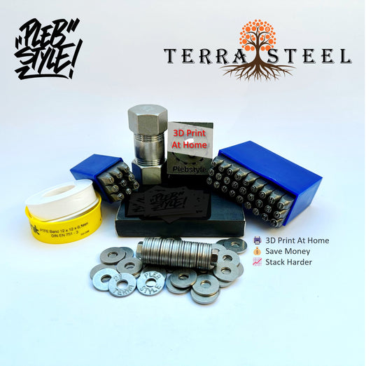 TerraSteel Wallet - Starter Kit DIY