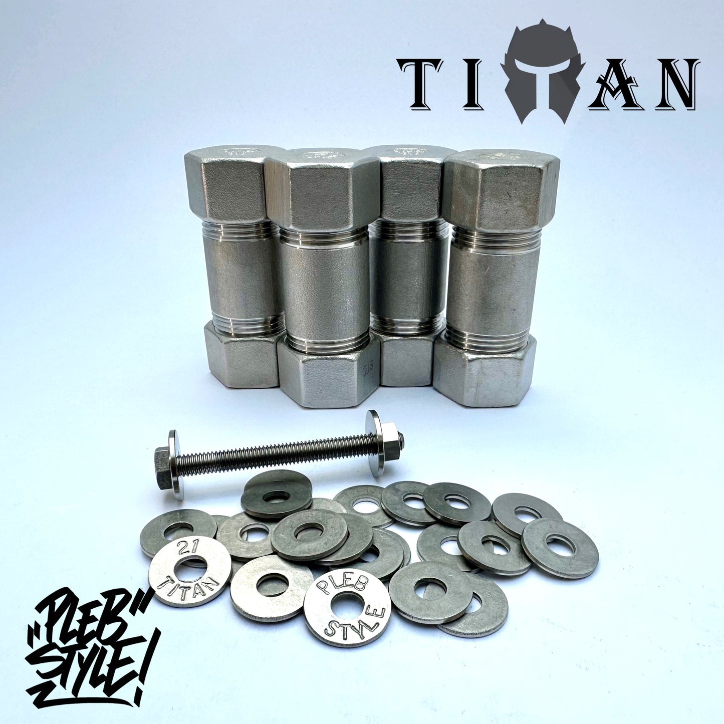 4x Titan Wallet by Plebstyle