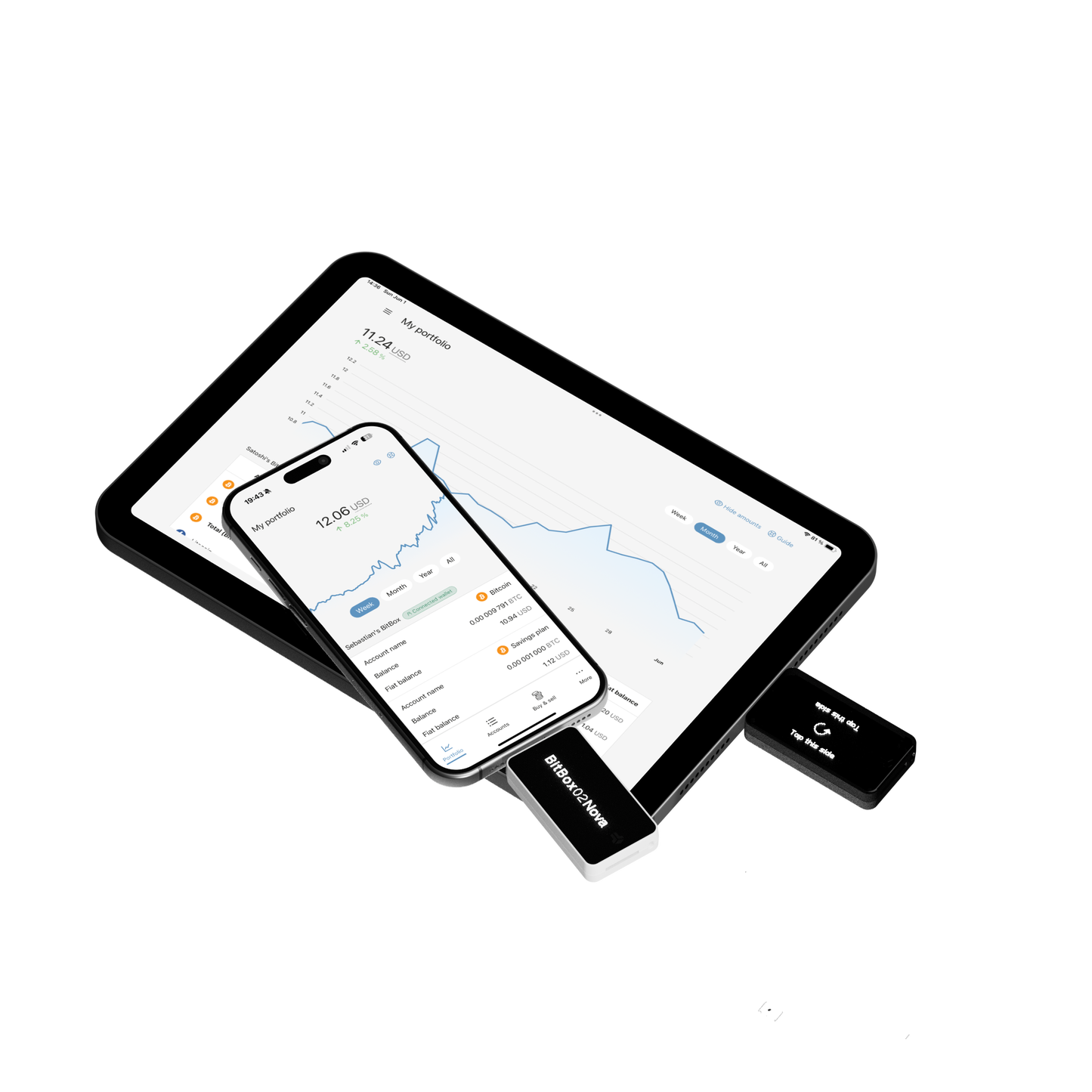 BitBox02 Nova -  Midnight Black